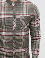 Element Buffalo Plaid Flannel Shirt In Regular Fit